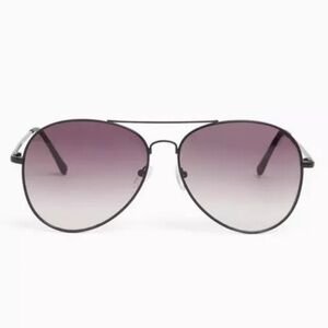 🆕 🕶️Black Tinted Aviator Sunglasses NWT Torrid New!